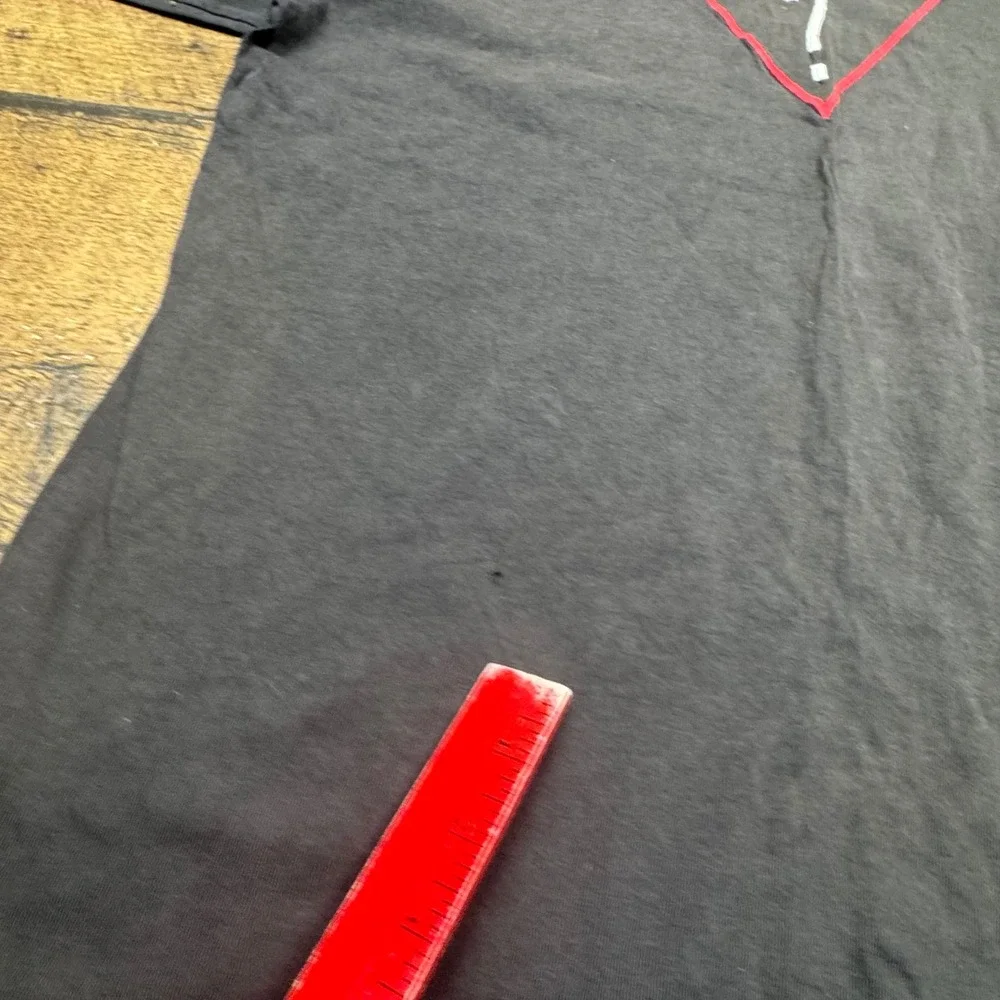 Vintage Guess by Georges‎ Marciano T Shirt Mens One Size Black Cotton Logo Tee - Picture 6 of 13